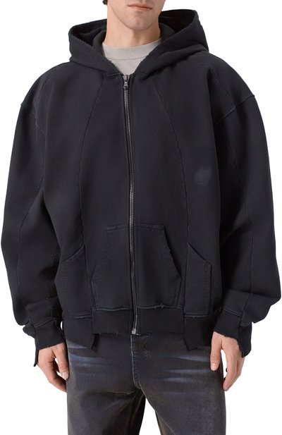 Хлопковая толстовка AN OTHER DATE черного цвета по цене 36200 руб., арт. F50DMAZH082, фото 3 Хлопковая толстовка AN OTHER DATE, арт. F50DMAZH082, фото 3