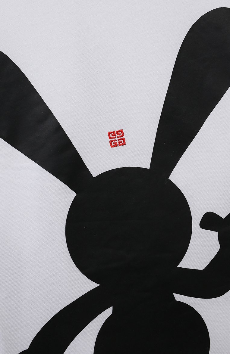 Хлопковая футболка GIVENCHY, арт. H25459/12+/14, фото 3