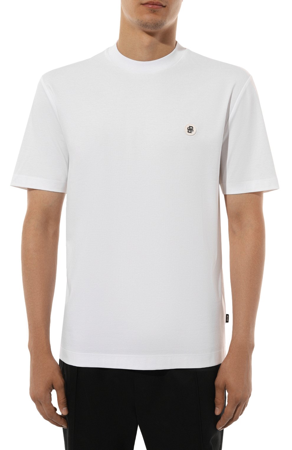 Хлопковая футболка BOSS, арт. 50520298, фото 3