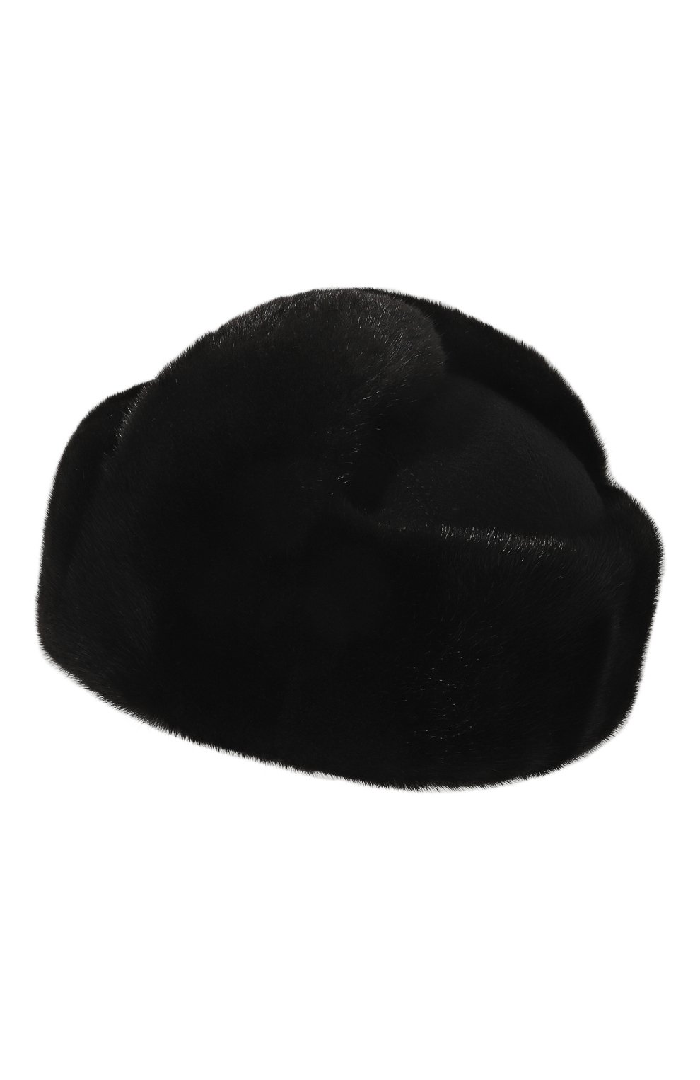 Шерстяная шапка-ушанка с мехом норки VICTORIA KUSENKOVA, арт. 339102802158, фото 3