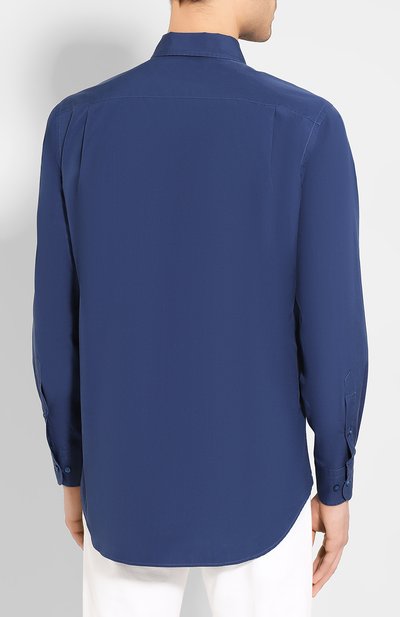 Хлопковая рубашка LORO PIANA, арт. FAE8356, фото 4