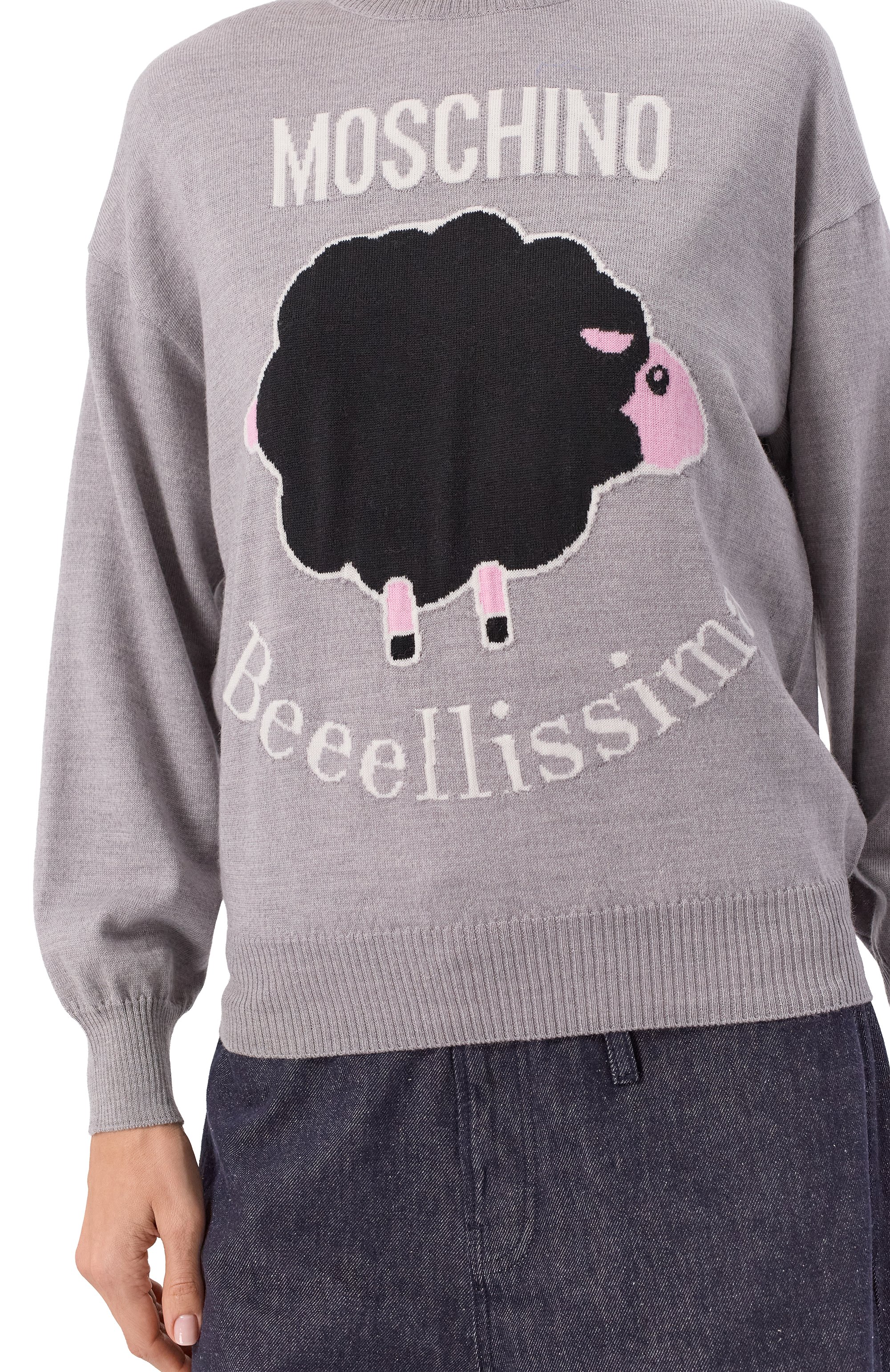 Шерстяной пуловер MOSCHINO, арт. J0930/5401, фото 5