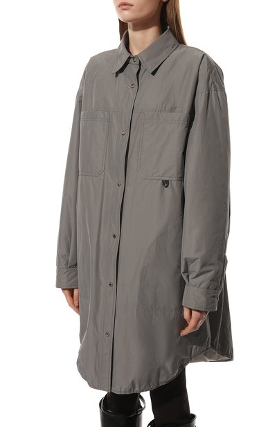 Утепленная куртка BRUNELLO CUCINELLI серого цвета по цене 385000 руб., арт. MB5749750, фото 3 Утепленная куртка BRUNELLO CUCINELLI, арт. MB5749750, фото 3