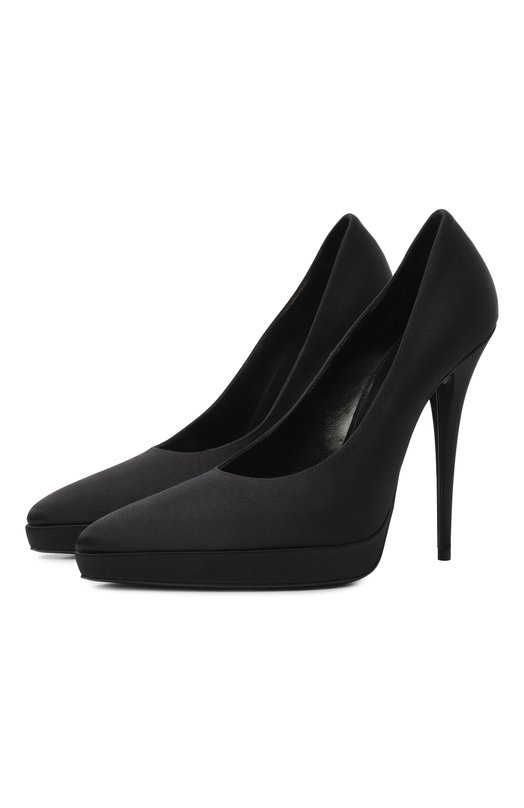 Текстильные туфли Lisa 110 Saint Laurent 840727/9QN00 Чёрный 840727/9QN00