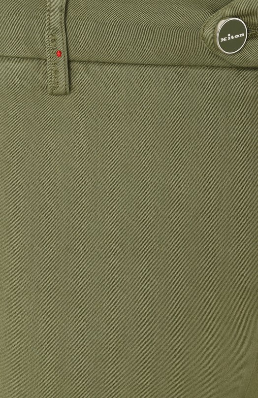 Брюки Kiton UFPPEK0606F08 Хаки  UFPPEK0606F08 Фото 6