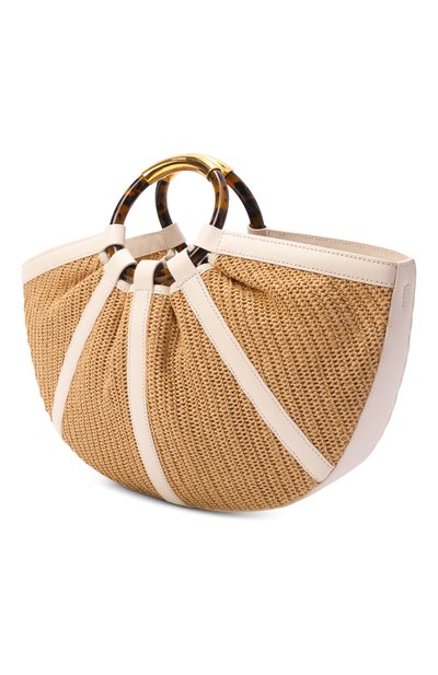 Сумка shell large COCCINELLE бежевого цвета по цене 52500 руб., арт. E1 U5D 18 01 01, фото 4 Сумка shell large COCCINELLE, арт. E1 U5D 18 01 01, фото 4