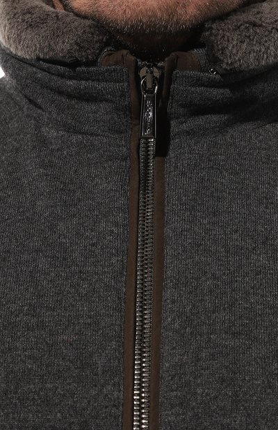 Бомбер bellati-mrw из шерсти и кашемира MOORER, арт. ITALLE-MRW_FUR, фото 5