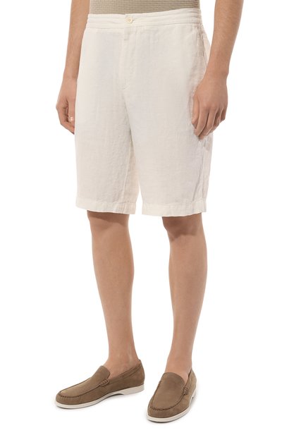 Льняные шорты ZEGNA, арт. UDI32A7/TB11, фото 3