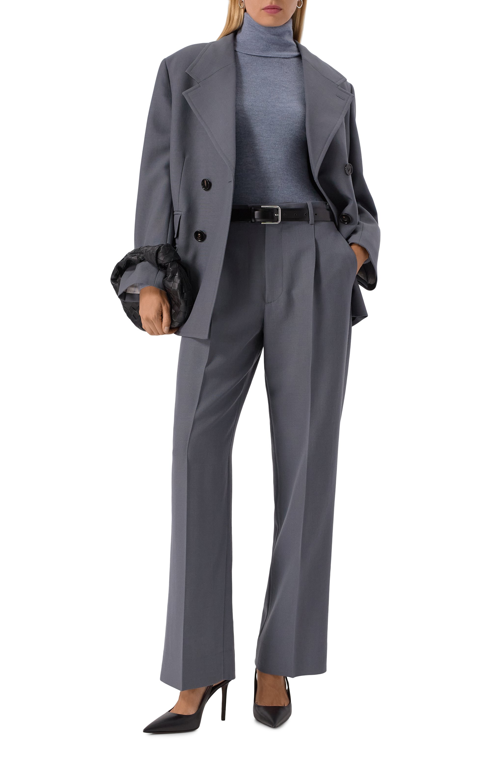 Кашемировая водолазка MVST голубого цвета по цене 104000 руб., арт. MKNSW014/ME23014, фото 2 Кашемировая водолазка MVST, арт. MKNSW014/ME23014, фото 2