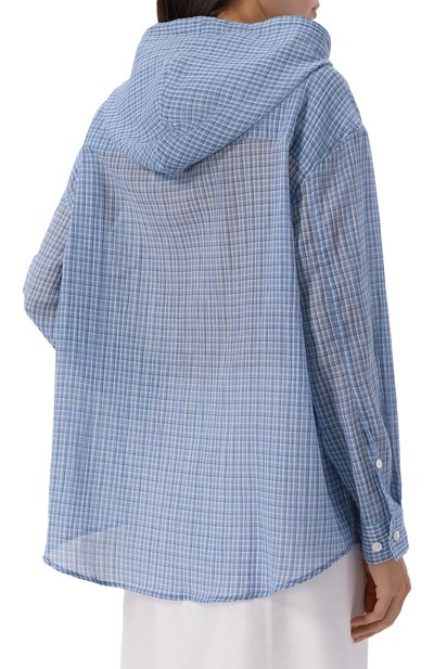 Хлопковая рубашка DUNST, арт. UDSH6A107B1, фото 4