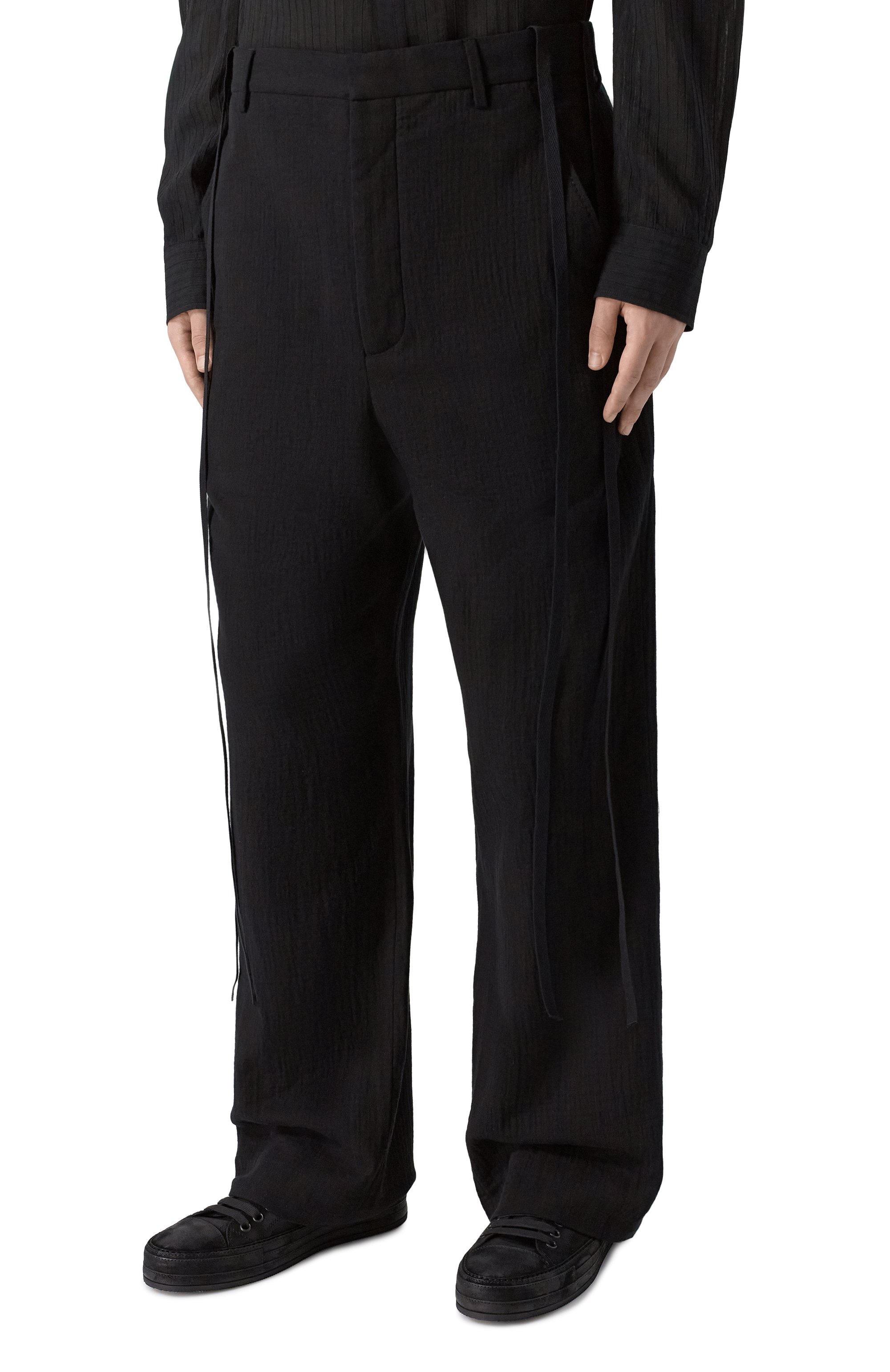 Хлопковые брюки ANN DEMEULEMEESTER, арт. B0010304/FA718, фото 3