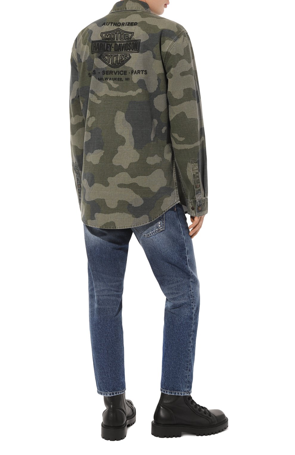 Хлопковая рубашка HARLEY-DAVIDSON, арт. 96890-23VM, фото 2