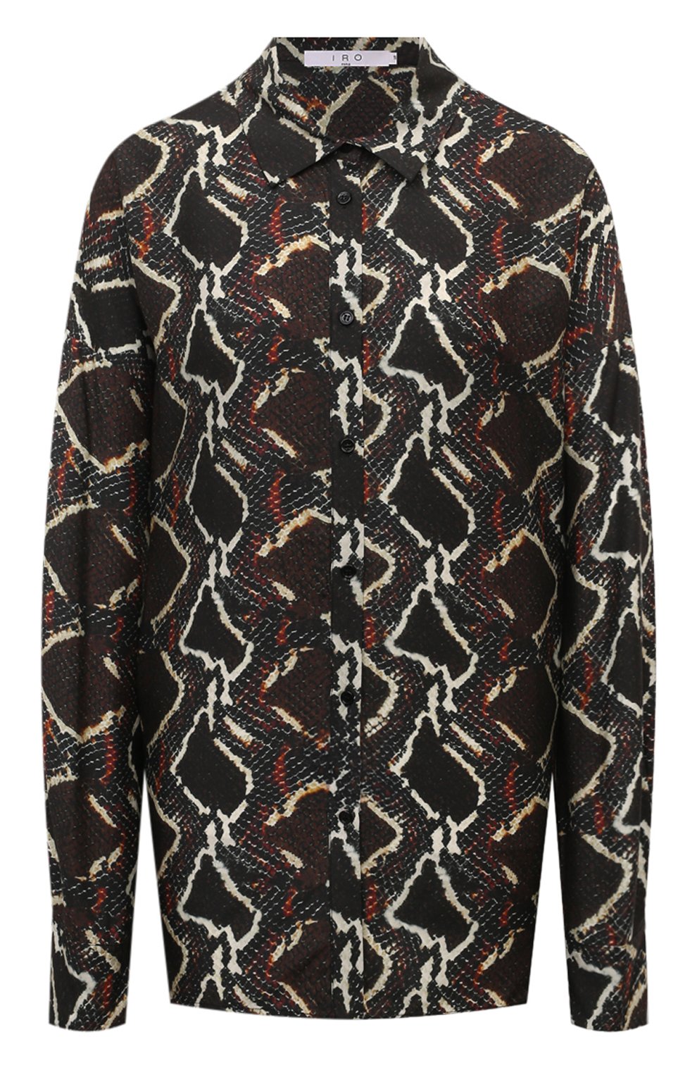 Рубашка из вискозы и шелка IRO, ар�т. WM18AMBRINE, фото 1