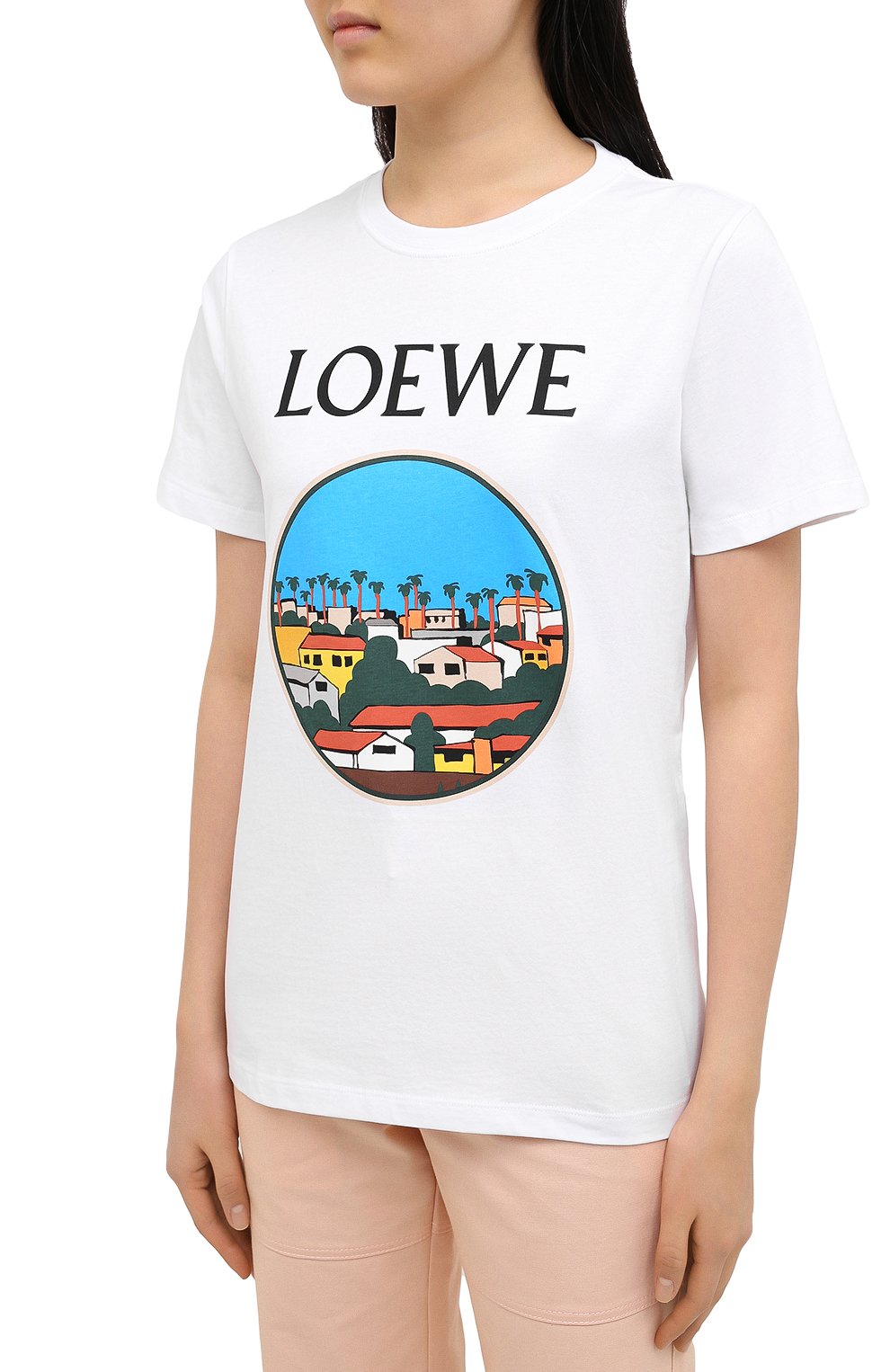 Хлопковая футболка LOEWE, арт. S897Y22X02, фото 3