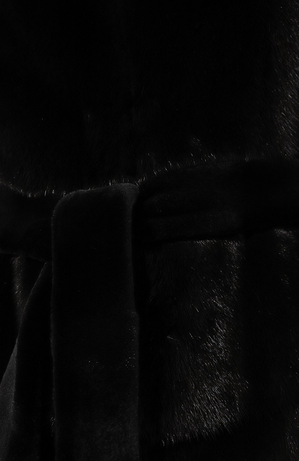 Шуба из норки YVES SALOMON, арт. 7WYM75720VLVR, фото 5