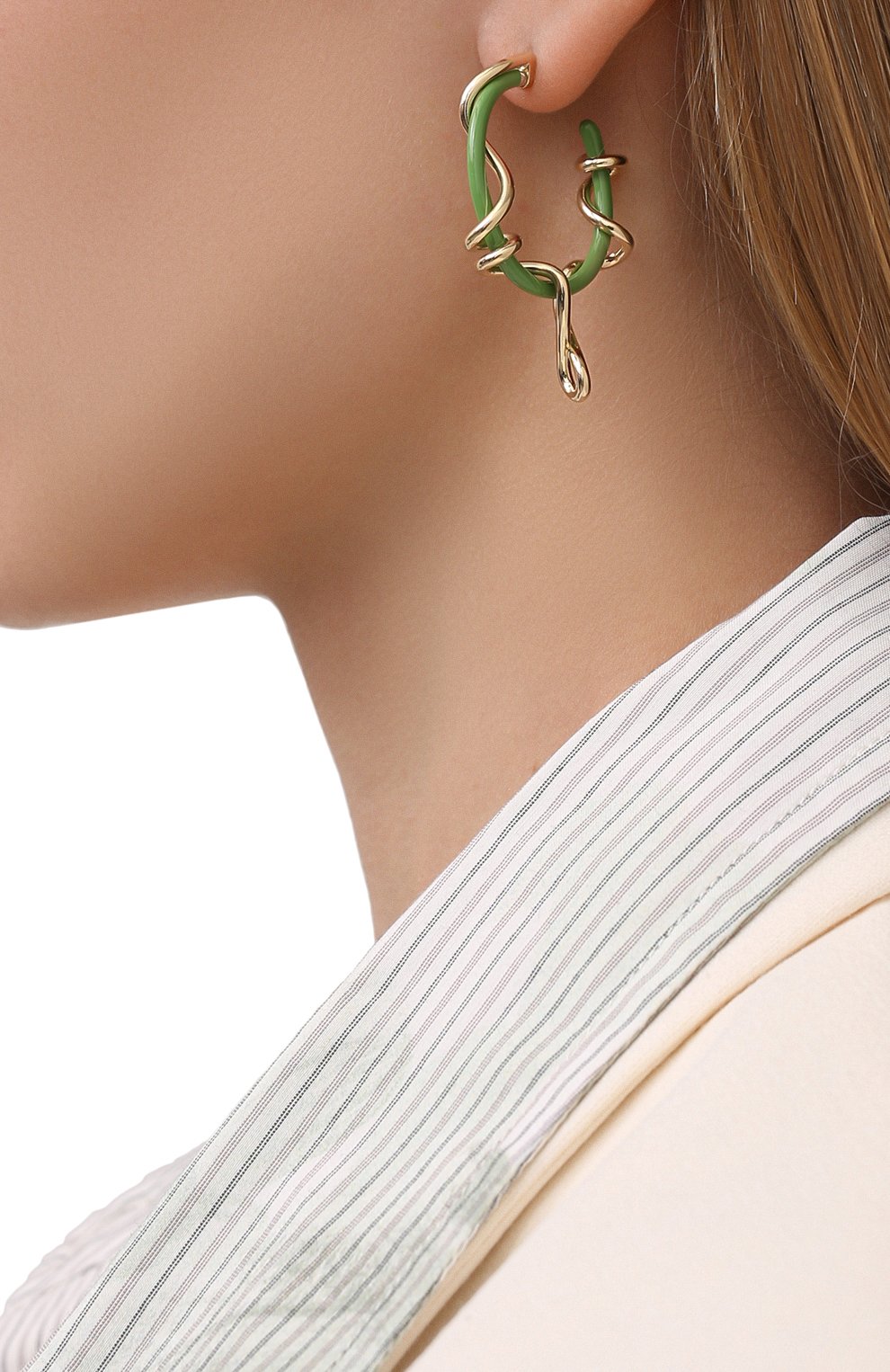 Серьги BEA BONGIASCA, арт. VE280YG-G/M, фото 2