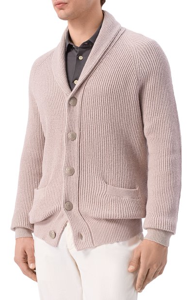 Хлопковый кардиган BRUNELLO CUCINELLI, арт. MNI708606, фото 3