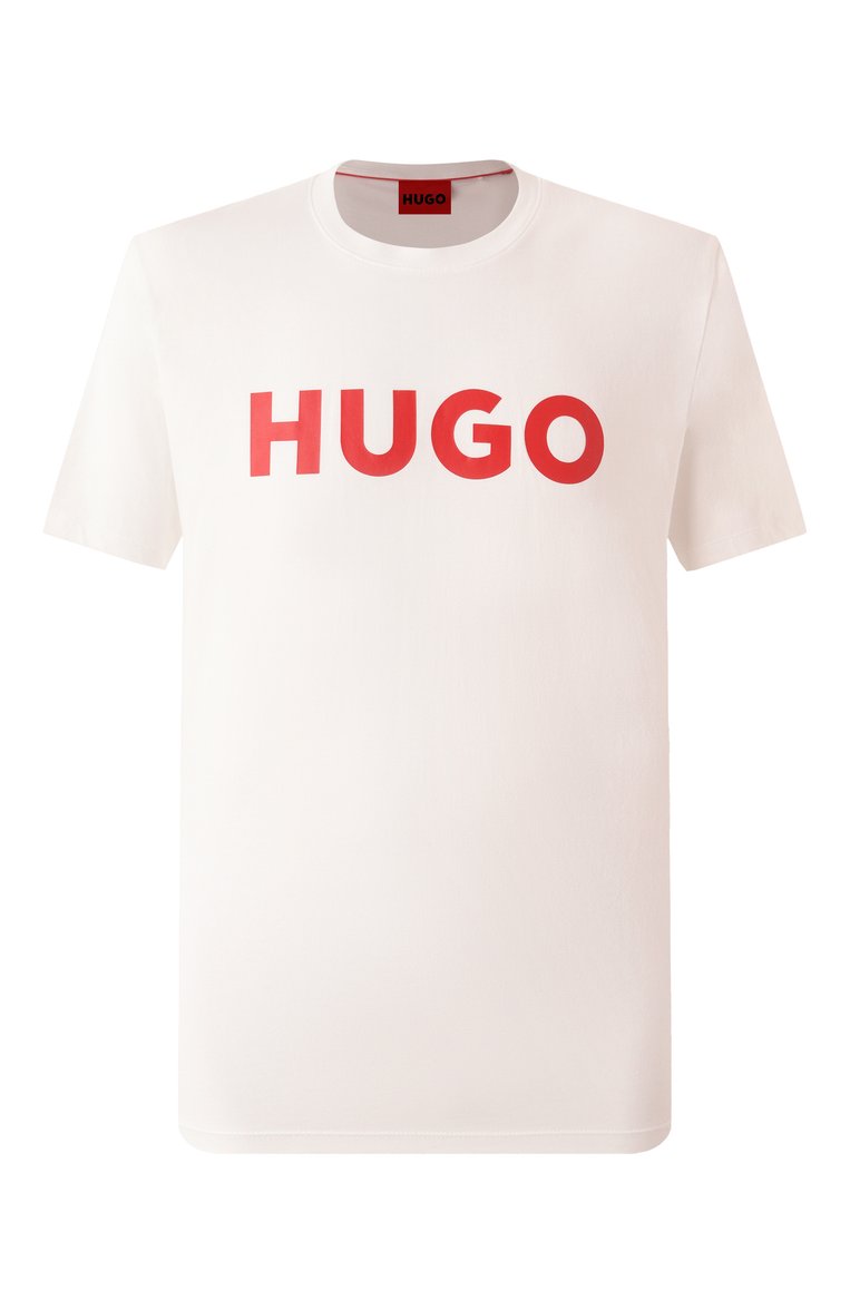 Хлопковая футболка HUGO, арт. 50467556, фото 1