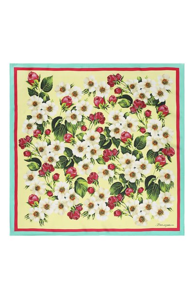 Шелковый платок DOLCE & GABBANA, арт. FN092R/GDS50, фото 3