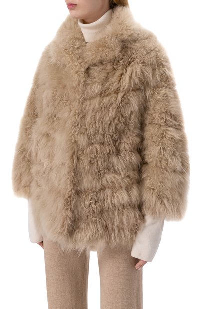 Шуба из козы SIMONETTA RAVIZZA, арт. F04C0136H13, фото 3