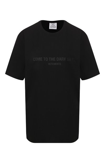 Женская хлопковая футболка star wars x vetements VETEMENTS, арт. USW21TS002 1600/W