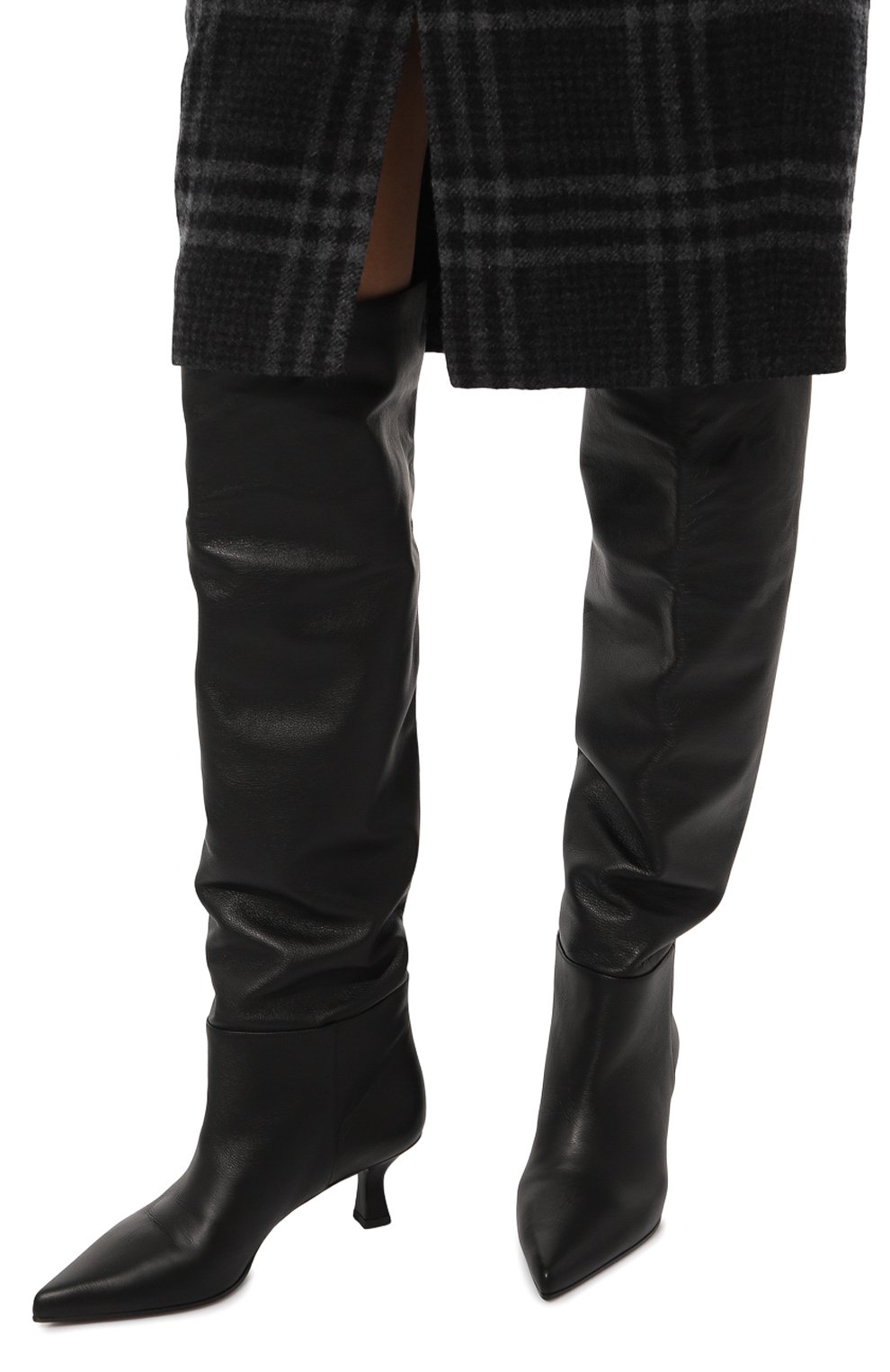 Кожаные ботфорты bea 55 3JUIN, арт. 324W9001.J.1025997, фото 3