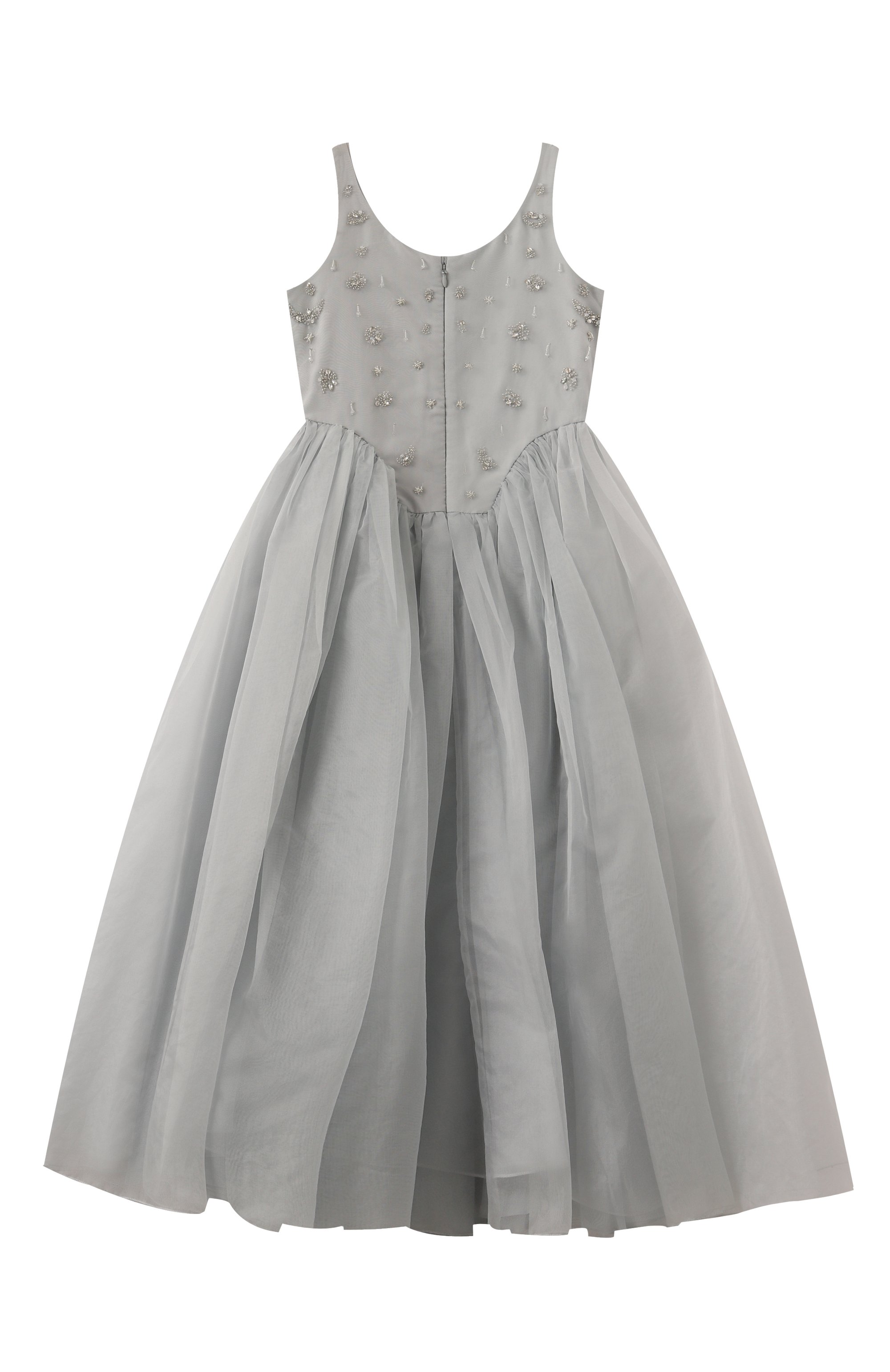 Платье MAISON AVA тёмно-голубого цвета по цене 68150 руб., арт. MA-FW24-G32/6Y-10Y, фото 2 Платье MAISON AVA, арт. MA-FW24-G32/6Y-10Y, фото 2