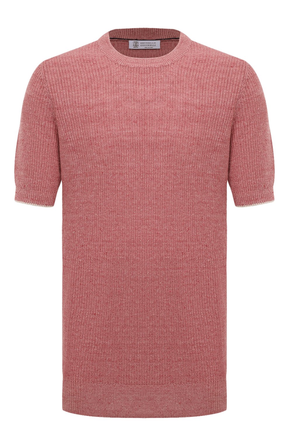 Джемпер изо льна и хлопка BRUNELLO CUCINELLI, арт. M2L70B2257, фото 1