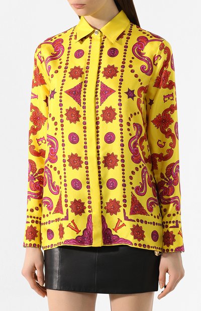 Шелковая рубашка VERSACE, арт. A82662/A232646, фото 3