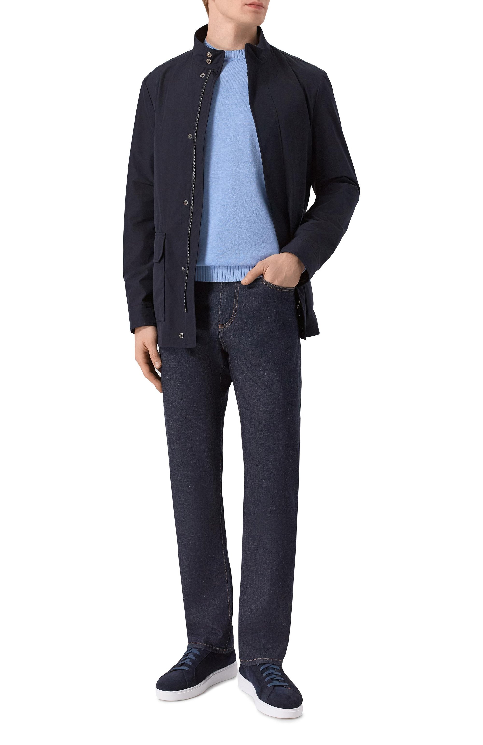 Хлопковый джемпер PAUL&SHARK, арт. 26411533_001, фото 2