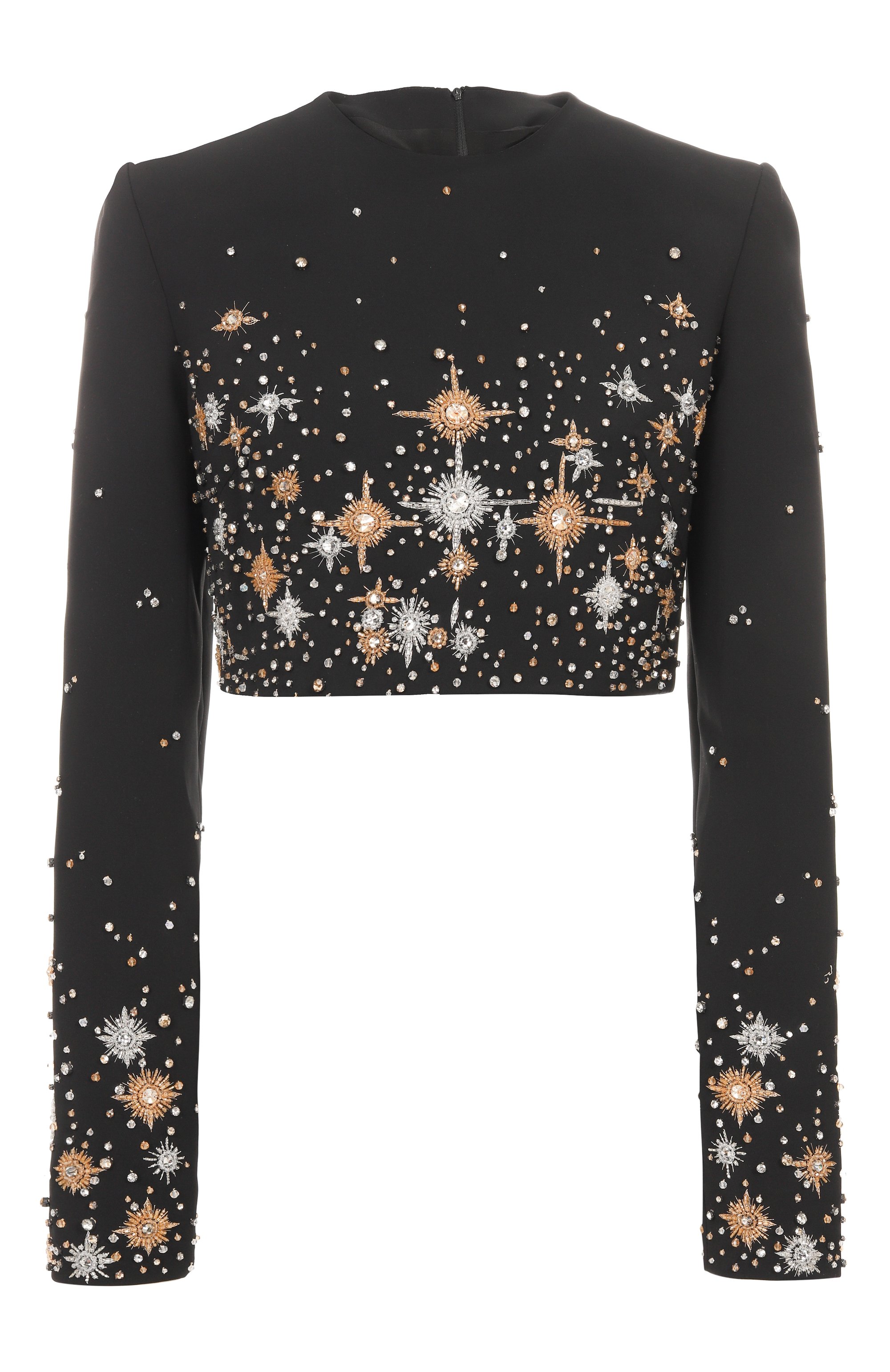 Топ с отделкой стразами ZUHAIR MURAD, арт. PTP25026/CRCA018, фото 1