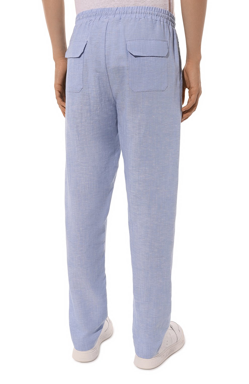 Брюки изо льна и хлопка ZIMMERLI, арт. 4697-27000, фото 4