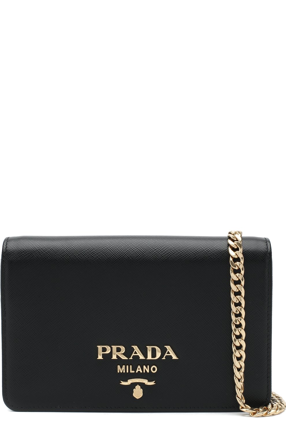 Сумка из кожи на цепочке PRADA, арт. 1BP006-NZV-F0002-1, фото 5
