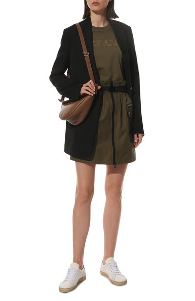 Юбка из хлопка и льна MONCLER, арт. H1-093-2D000-08-5962Q, фото 2