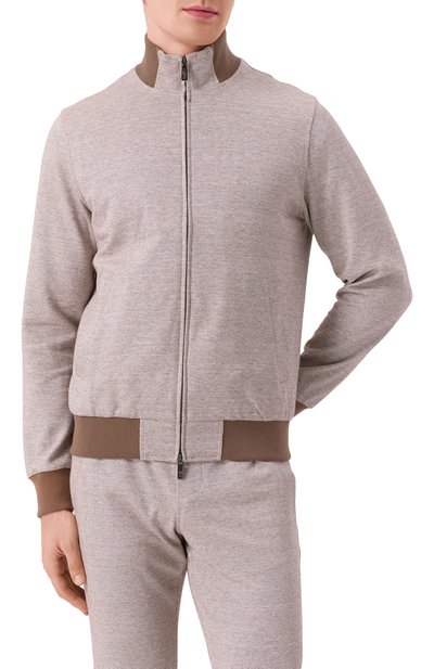 Толстовка изо льна и хлопка CAPOBIANCO, арт. 18M452.LUR0., фото 3