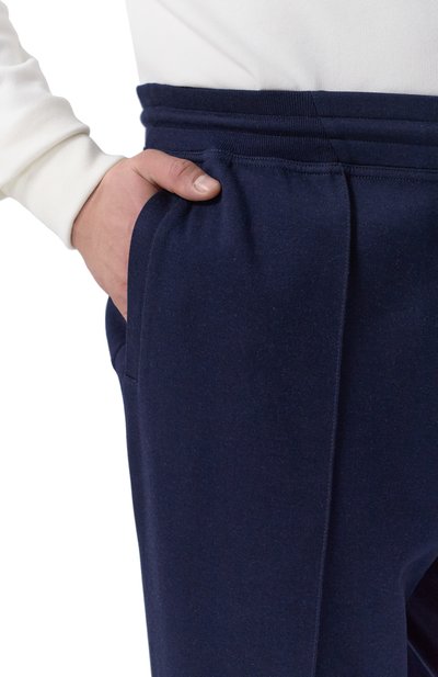 Джоггеры из хлопка и кашемира BRUNELLO CUCINELLI, арт. MM8313271W, фото 5