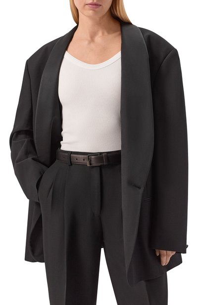 Кожаный ремень MAISON MARGIELA темно-коричневого цвета по цене 59850 руб., арт. SA1TP0020/P8832, фото 2 Кожаный ремень MAISON MARGIELA, арт. SA1TP0020/P8832, фото 2