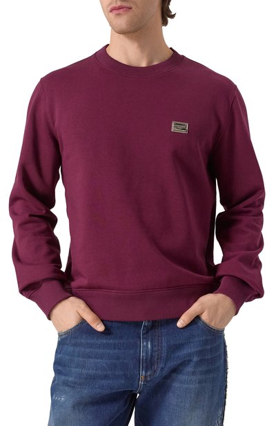 Хлопковый джемпер DOLCE & GABBANA, арт. G9ABJT/G7N7B, фото 3