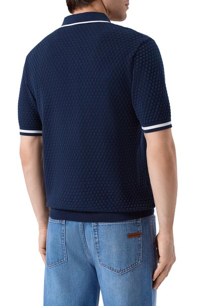 Хлопковое поло PAUL&SHARK, арт. 26411633_001, фото 4