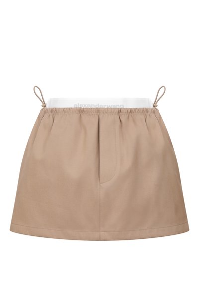 Женская хлопковая юбка ALEXANDER WANG, арт. 1WC1265382