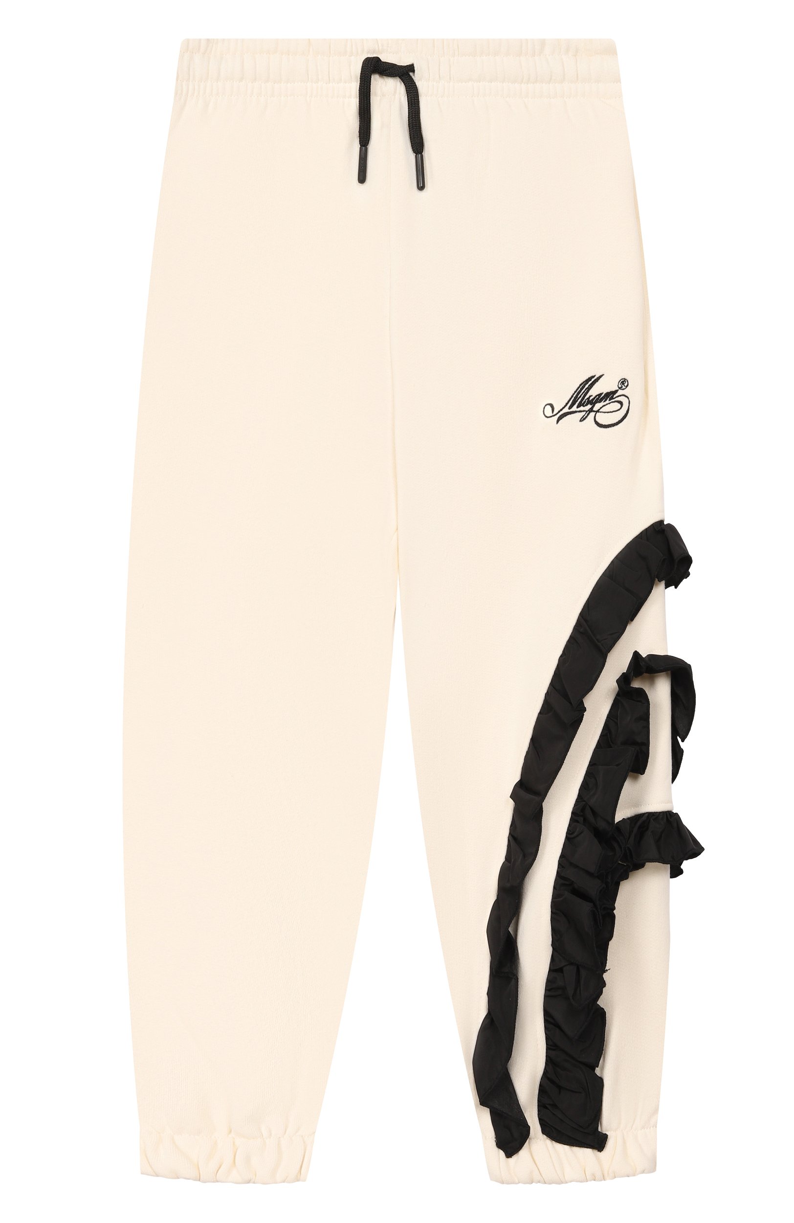 Хлопковые джоггеры MSGM KIDS, арт. F6MSJGFP109, фото 1