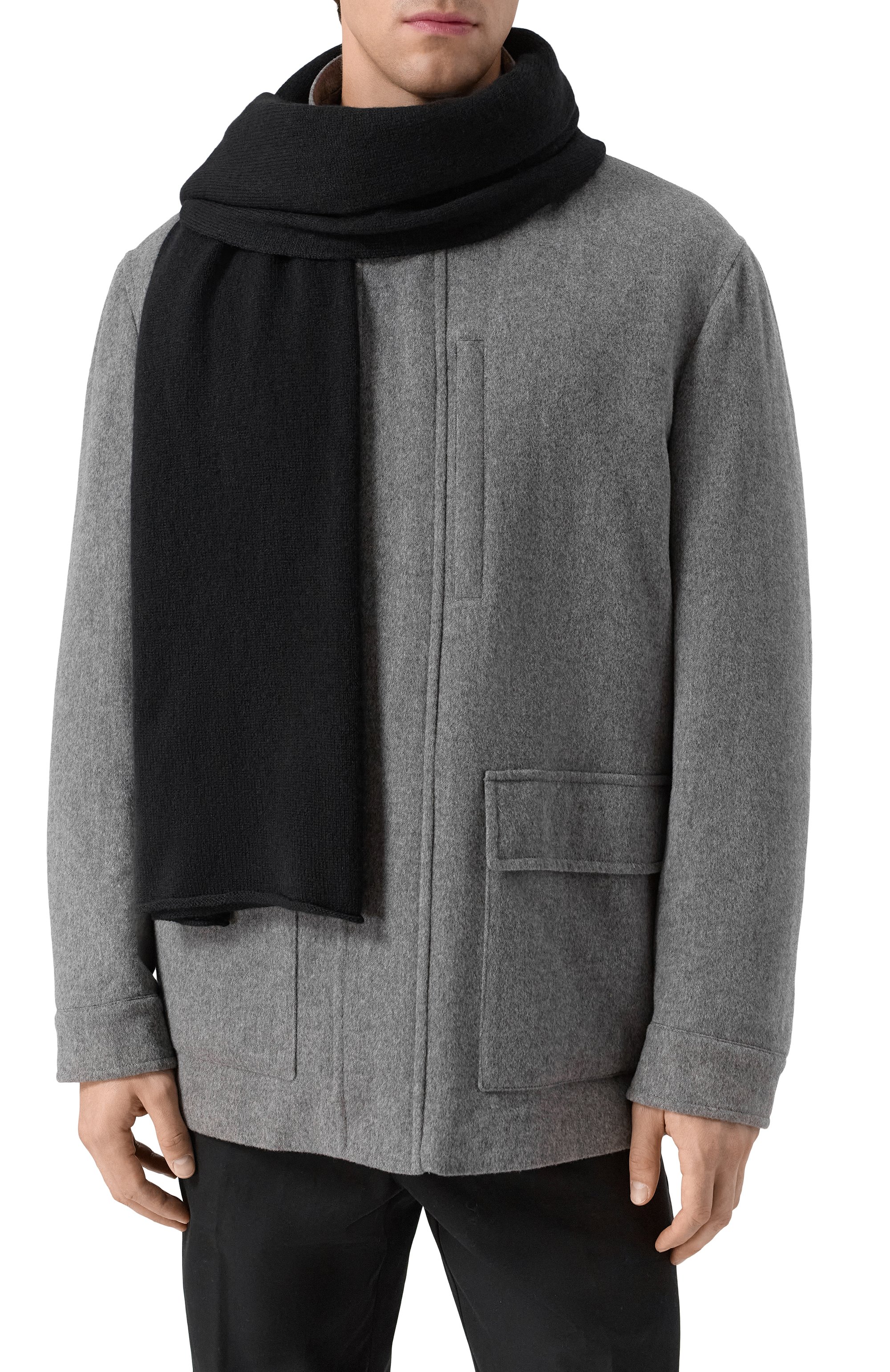 Кашемировый шарф ANDREA CAMPAGNA, арт. 010240, фото 2