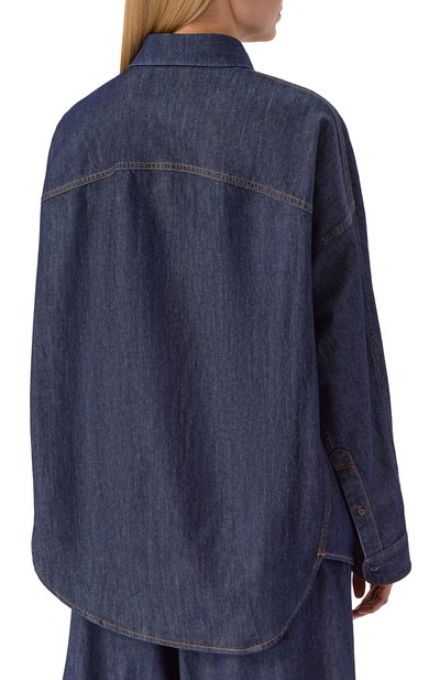 Джинсовая рубашка DRIES VAN NOTEN, арт. 130729/3386, фото 4