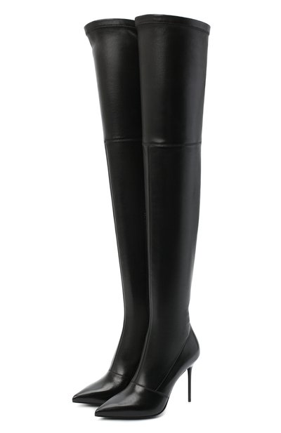 Кожаные ботфорты otk BALMAIN, арт. UN1C511/LNSA, фото 1