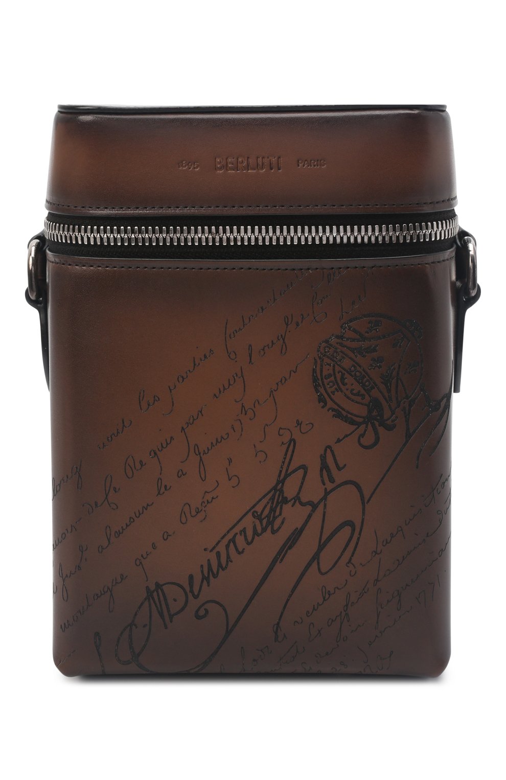 Кожаная сумка-мессенджер BERLUTI, арт. M230794, фото 1