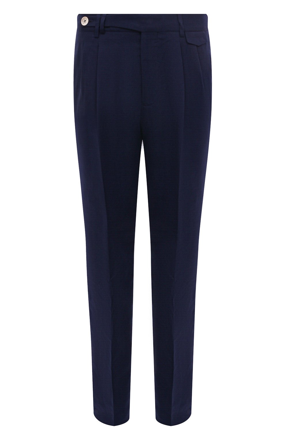 Брюки изо льна и шерсти BRUNELLO CUCINELLI, арт. MW494E1920, фото 1