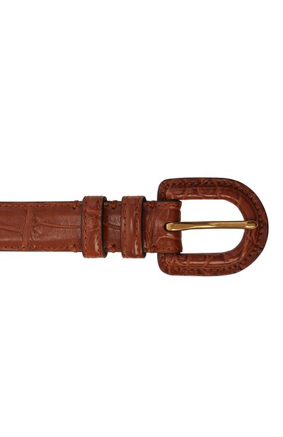 Ремень из кожи аллигатора RALPH LAUREN, арт. 408867192/AMIS, фото 4