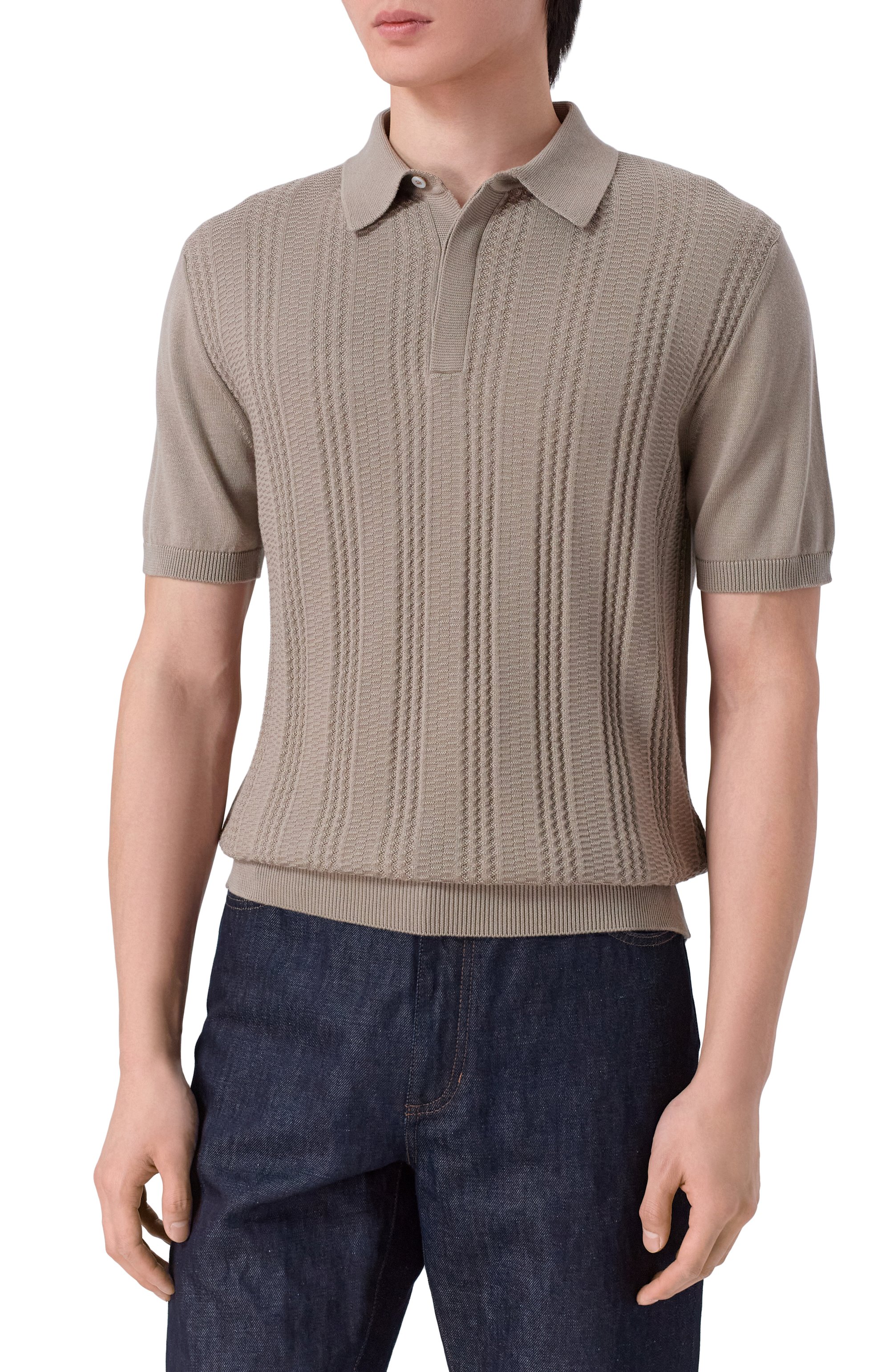 Поло CANALI, арт. C1177/MK02463, фото 3