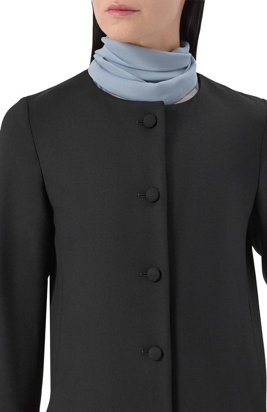 Шерстяное пальто MVST M26.2PW.J008/F100 Чёрный  M26.2PW.J008/F100 Фото 5