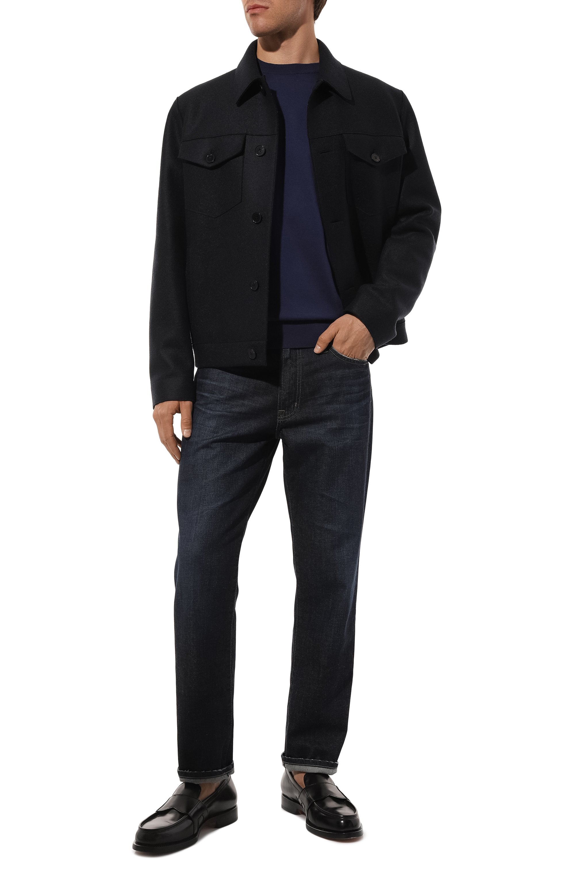 Хлопковый джемпер ZEGNA, арт. E8C90A7/C10, фото 2